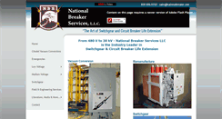 Desktop Screenshot of nationalbreakerservices.com
